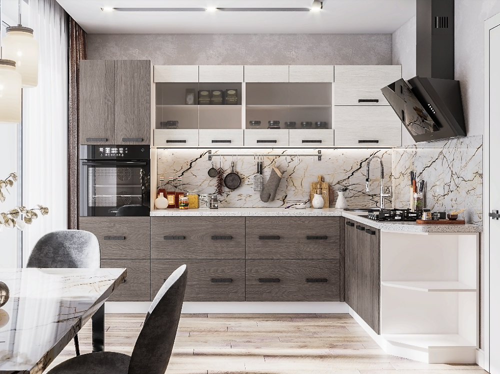 Нагано (Ясень анкор темный)