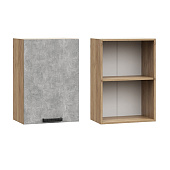 Шкаф верхний ШВ 500 Кухня Ксения (Ваниль глянец)