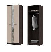 Шкаф Ольбия 2-х створчатый (Венге/Дуб белфорт)