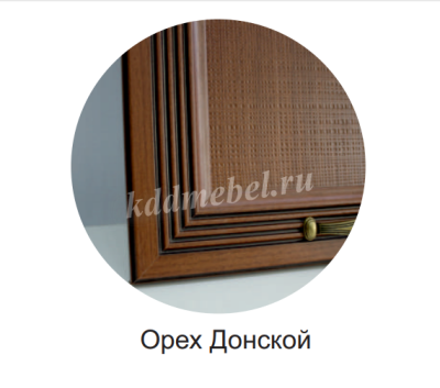 Пенал-витрина надставной Ливорно ЛШ-8 (Орех донской)