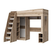 Кровать-чердак Киви (Дуб делано)
