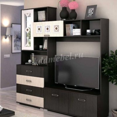 Тумба ТВ Яна (Венге/Дуб белфорт)