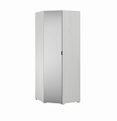 Шкаф угловой Теана зеркало (Ясень анкор светлый/Мрамор дарк)