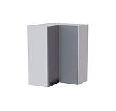 Шкаф верхний угловой УВП кухня Кампео (Белый/Мята-софт)