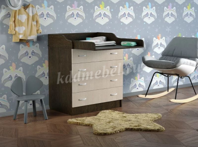 Комод пеленальный ЛДСП (Венге/Дуб белфорт)