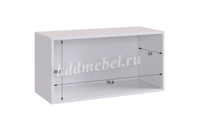 Антресоль 2дв. Баско L800 (Графит)