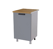 Шкаф нижний 5Р кухня Тоскана без столешницы (Белый/Графит)