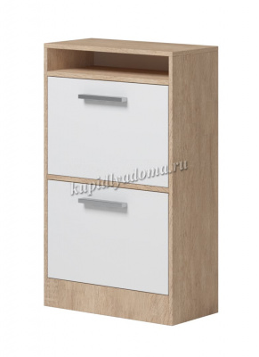 Обувница Энтер (Дуб сонома/Белый)