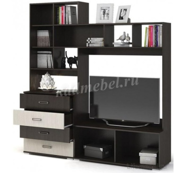 Тумба ТВ Яна (Венге/Дуб белфорт)