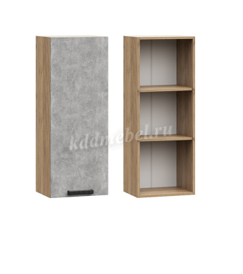 Шкаф верхний ШВ 920*450 Кухня Пасадена (Угольный камень)