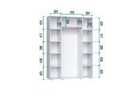 Оникс 4 ств. Белый вн