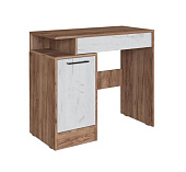 Стол косметический Вегас (Дуб крафт табачный/Дуб крафт белый)