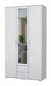 Шкаф 3дв. для одежды и белья Сопрано (Анкор светлый)