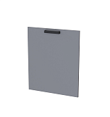 Фасад для посудомоечной машины кухня Нагано 6ПМ (Ясень анкор темный)