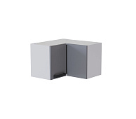 Шкаф верхний угловой УВП-2 360 кухня Осло (Белый/Карбон сапфир)