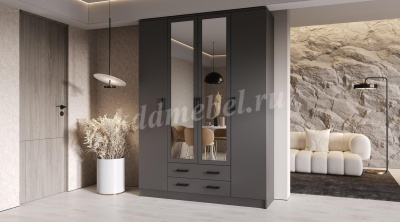 Шкаф Квадро (Графит)