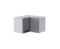 Шкаф верхний угловой УВП-360 кухня Нагано (Белый/Ясень анкор светлый)