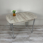 Стол обеденный Джаз раскладной (Дуб крафт серый)