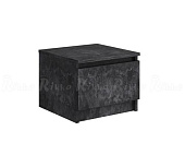 Тумба прикроватная Аванта 2 шт (Бетон темный)