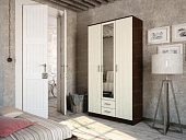 Шкаф Трио (Венге/Лоредо)