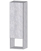 Шкаф навесной Даллас с полкой (Цемент светлый)