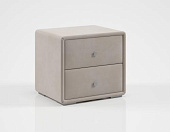 Тумба прикроватная Твист (Микровелюр/Капучино)