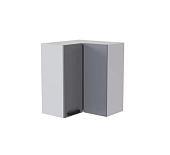 Шкаф верхний угловой сушка УСП2 кухня Осло (Белый/Карбон светлый)