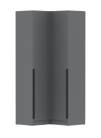 шкаф угловой мадрид угол прямой графит